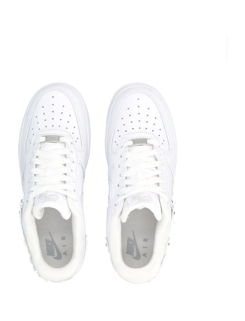 Nike Air Force 1 '07 Florette Floral-Appliqué Leather Sneakers