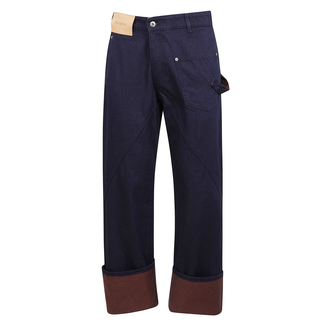 J. W. Anderson Contrast Cuff Denim Pants