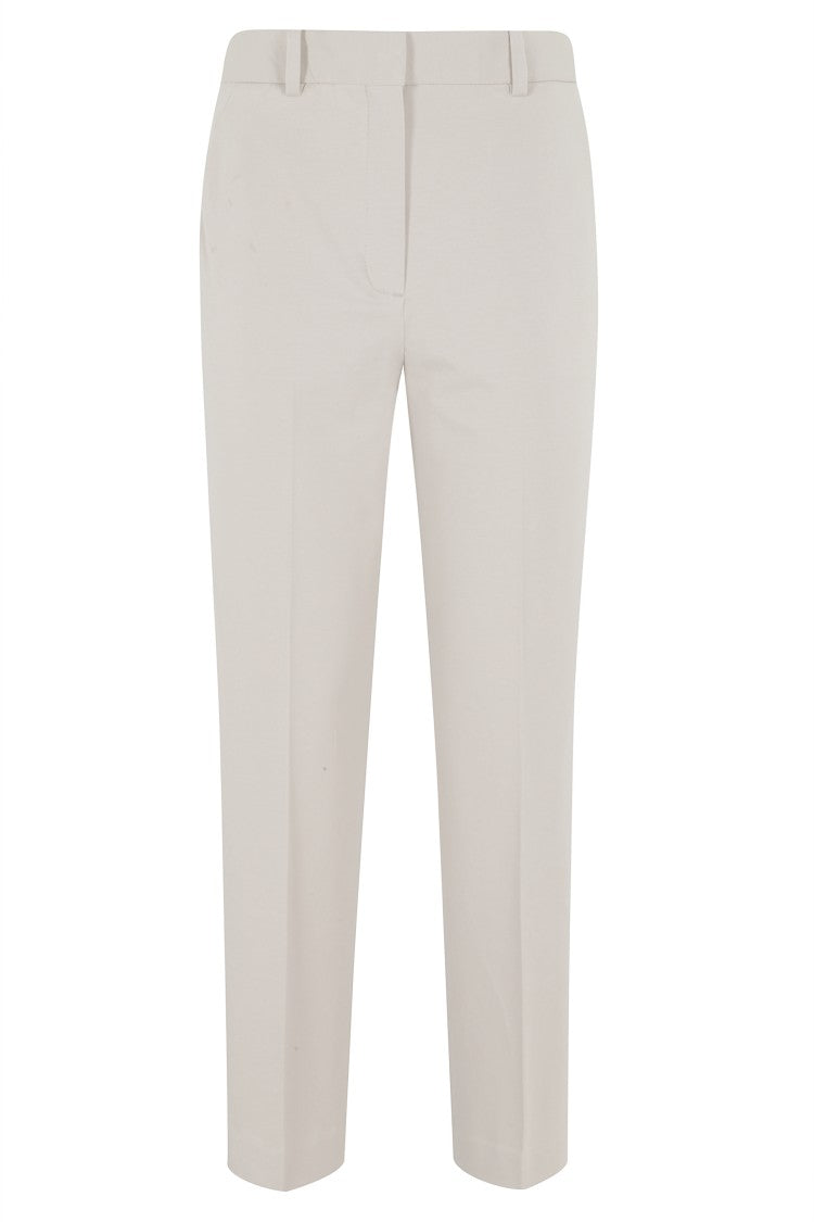 Circolo 1901 Sesame Carrot Fleece Back-Darts Cotton-Blend Pants