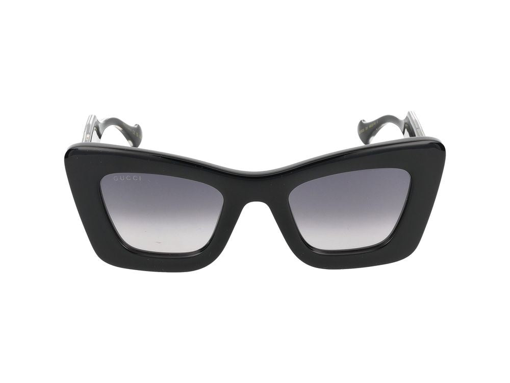 Gucci Sunglasses Gucci Gg1552s 001 Black Crystal Grey 49/23/140