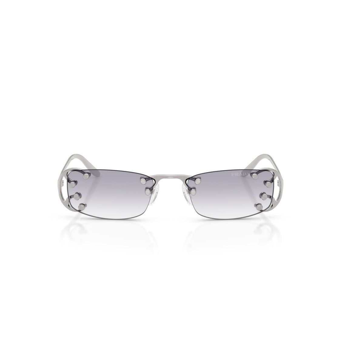 Prada 0Pr C57s Rectangular Gradient Lens Sunglasses