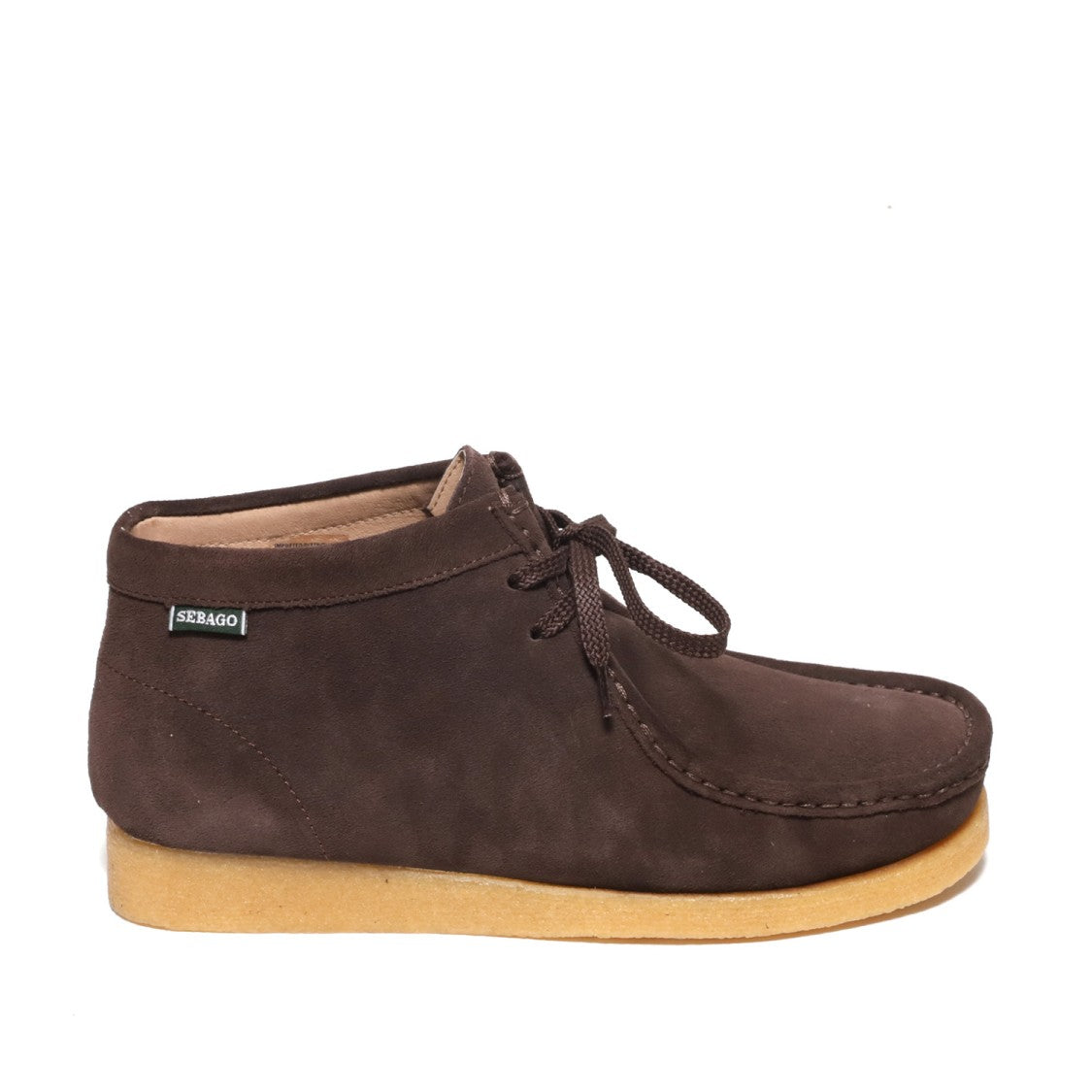 Sebago Koala Model Ankle Boot In Soft Brown Suede