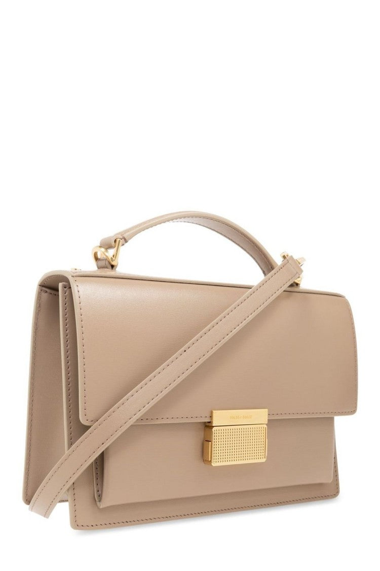 Golden Goose Structured Minimalist Black Bag With Timeless Appeal