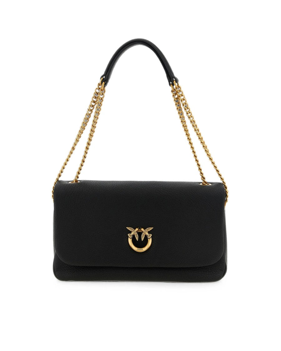 Pinko Soft Horizontal Chain Shoulder Bag