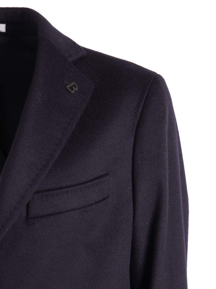 Breras Tailored Virgin Wool Overcoat With Structured Silhouette