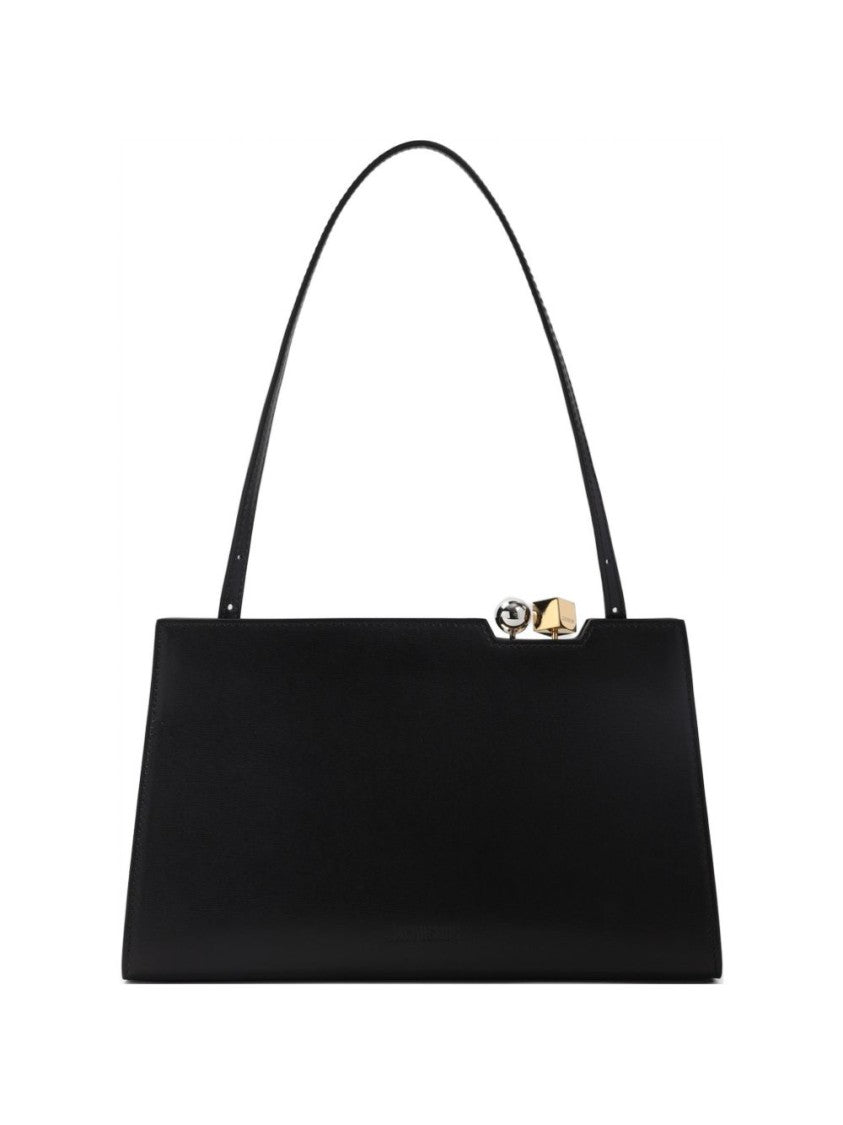Jacquemus Black Rectangular Magnetic Rond-Carré Bag
