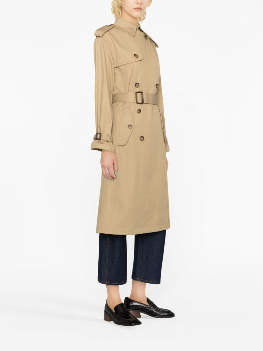 Polo Ralph Lauren Long Trench Coat With Belt