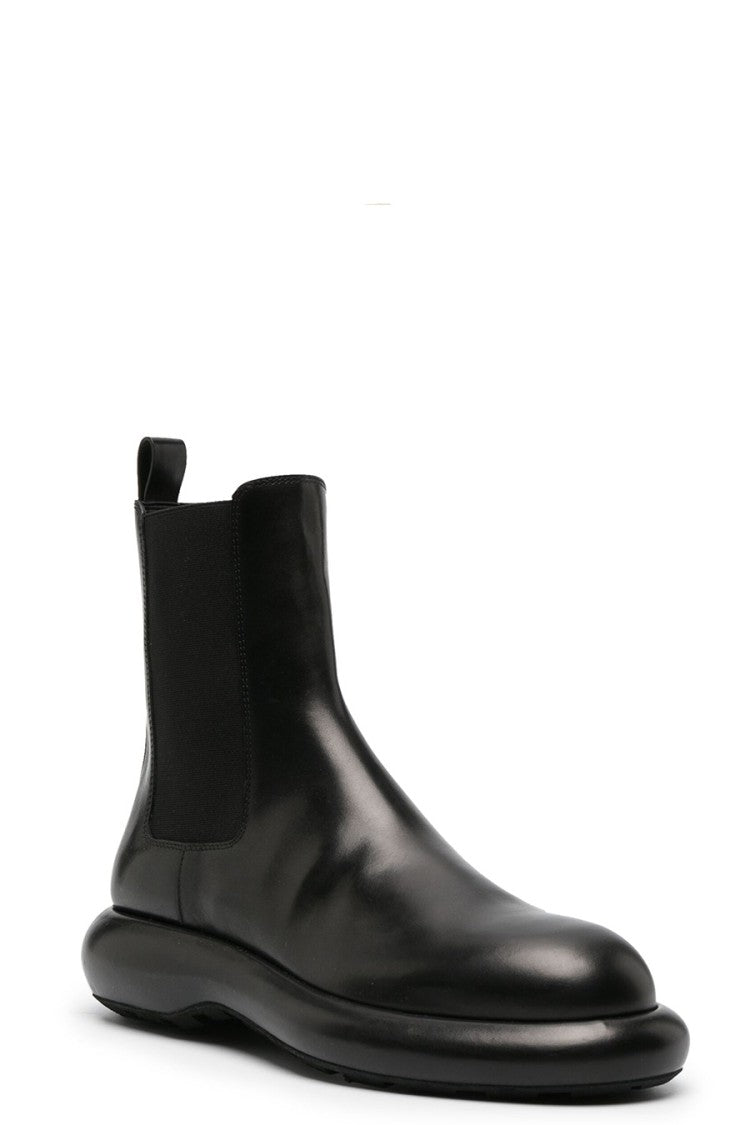 Jil Sander Black Calf Leather Boots