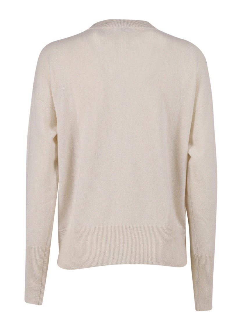 Peserico Knitted Sweater With Muted Argyle Pattern