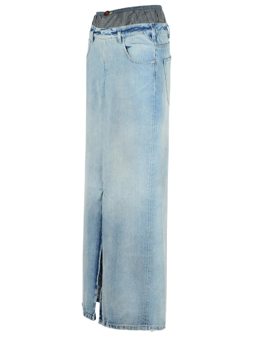 Maison Margiela Blue Denim Skirt