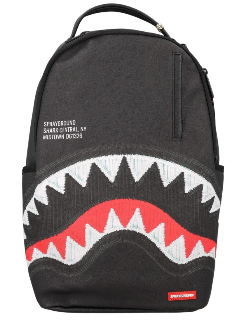 Sprayground Shark Mouth Graphic Padded Strap Backpack