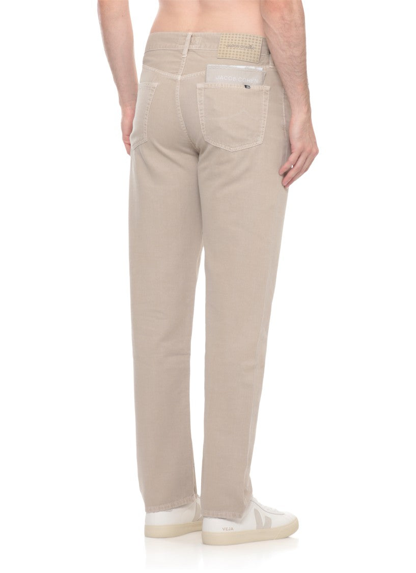 Jacob Cohen Beige Edo Cotton Jeans
