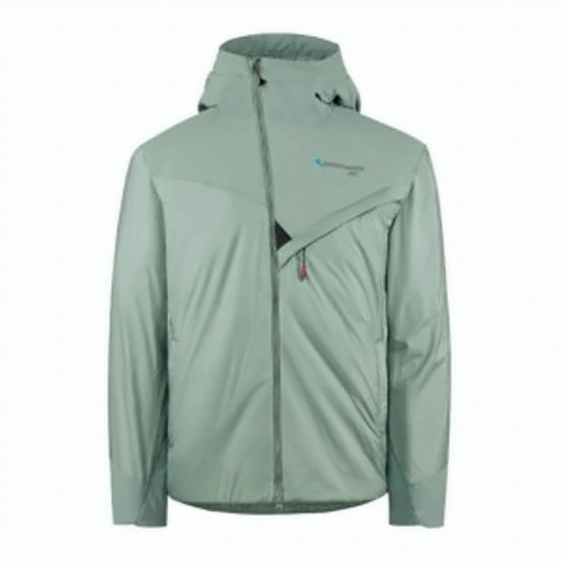 Klattermusen Hooded Jacket With Diagonal Chest Pocket And Zipper Closure