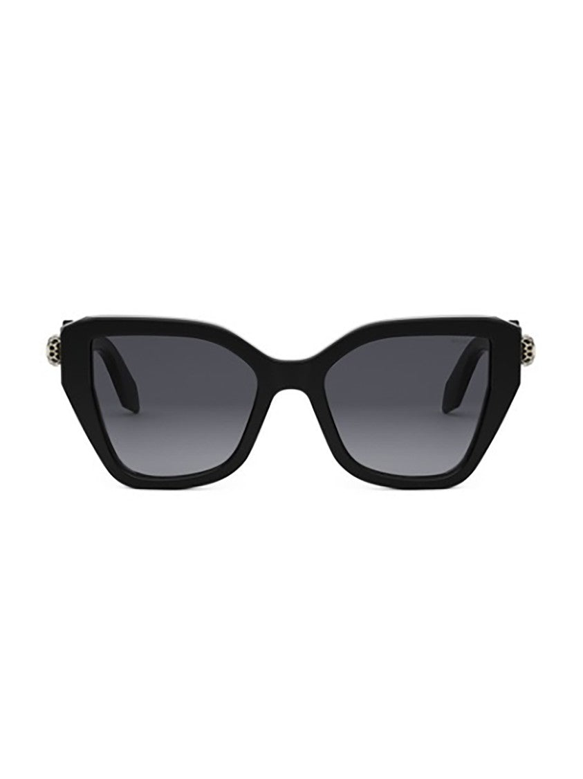 Bulgari Bv40033i Bold Angular Frame Sunglasses