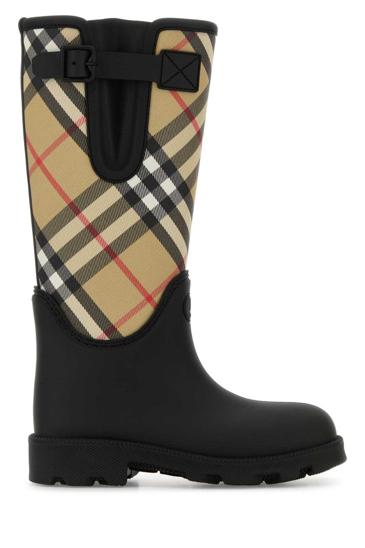 Burberry Printed Rubber Marsh Stamp Boots