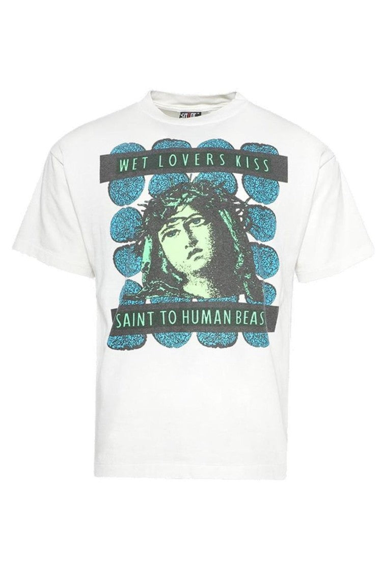 Saint Mxxxxxx Graphic Print Short-Sleeved T-Shirt