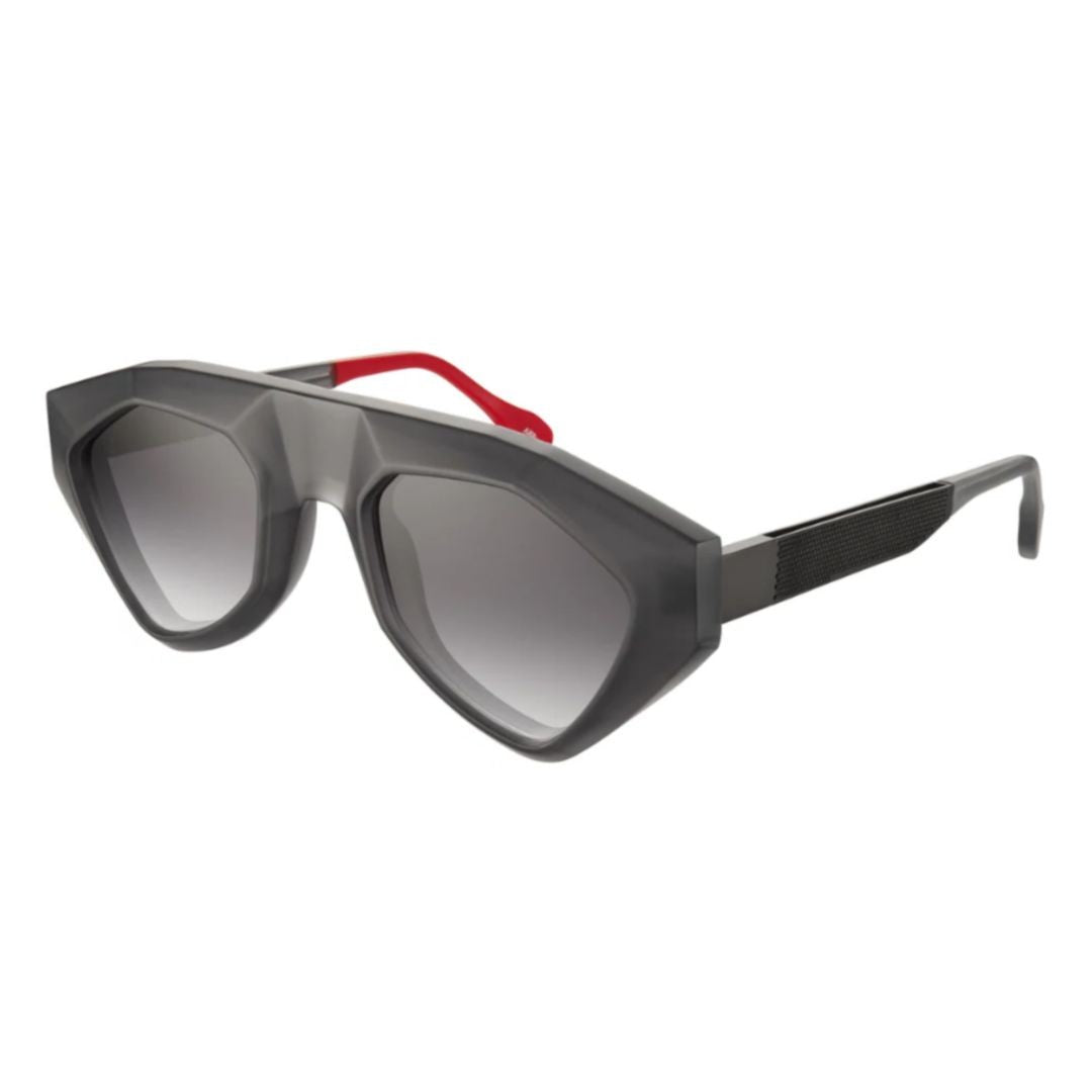 Vysen Black Sh-3 Angular Gradient Sunglasses