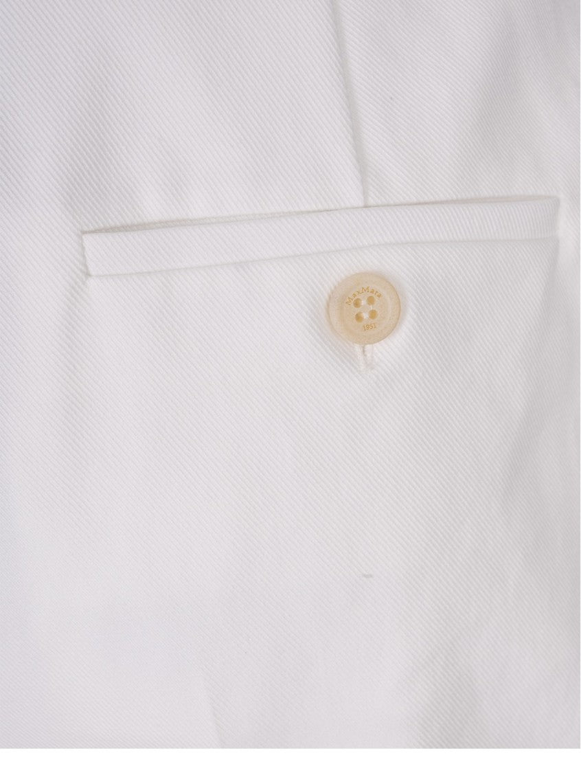 Max Mara High-Waist Tailored Shorts With Pleated Front