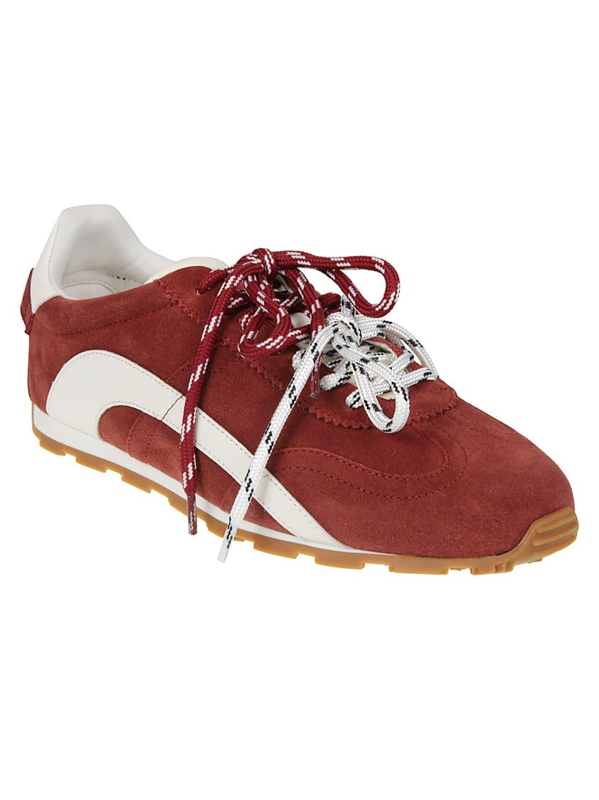 Dsquared2 Dc-642 Calf Leather Lace-Up Sneakers