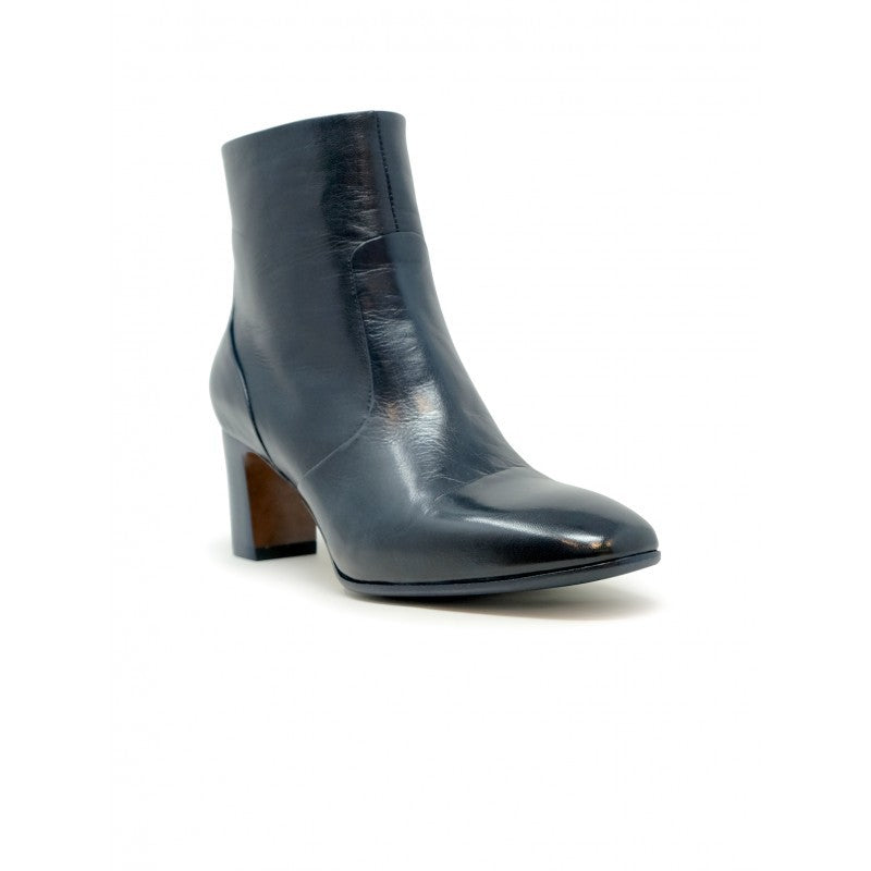 Mara Bini F570 Dark Blue Rubber Gina Ankle Boots