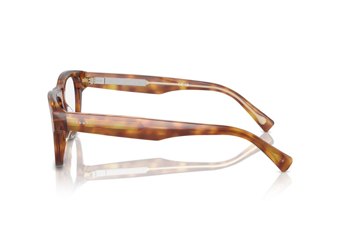 Brunello Cucinelli Tortoiseshell 0Bc3005 Acetate Oversized Square Sunglasses