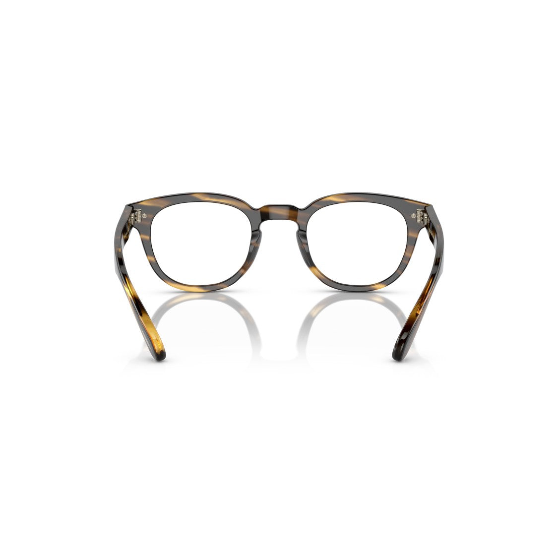Oliver Peoples 0Ov5036 Round Tortoiseshell Frame Eyeglasses With Keyhole Bridge