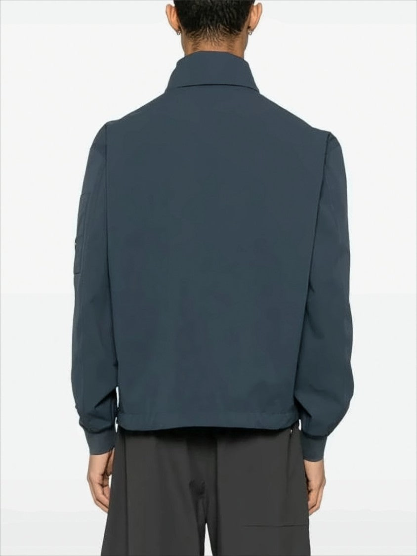 C.P. Company Boxy Cropped Jacket With High Collar