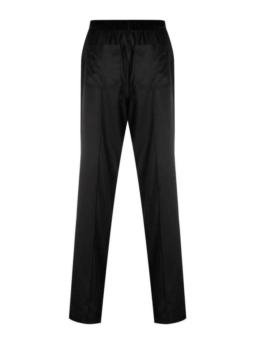 Tom Ford Elastic Waistband Silk-Blend Pajama Pants