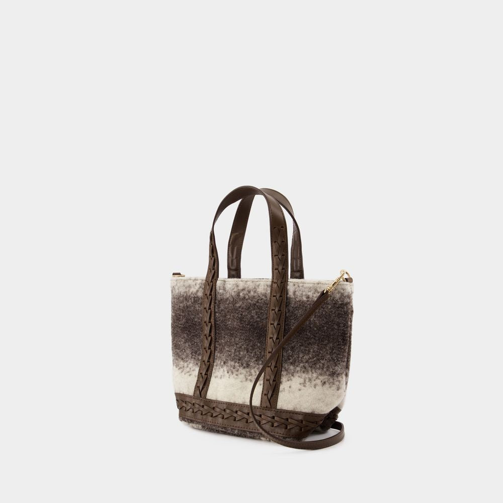 Vanessa Bruno Cabas S Shopper Bag - Wool - Brown
