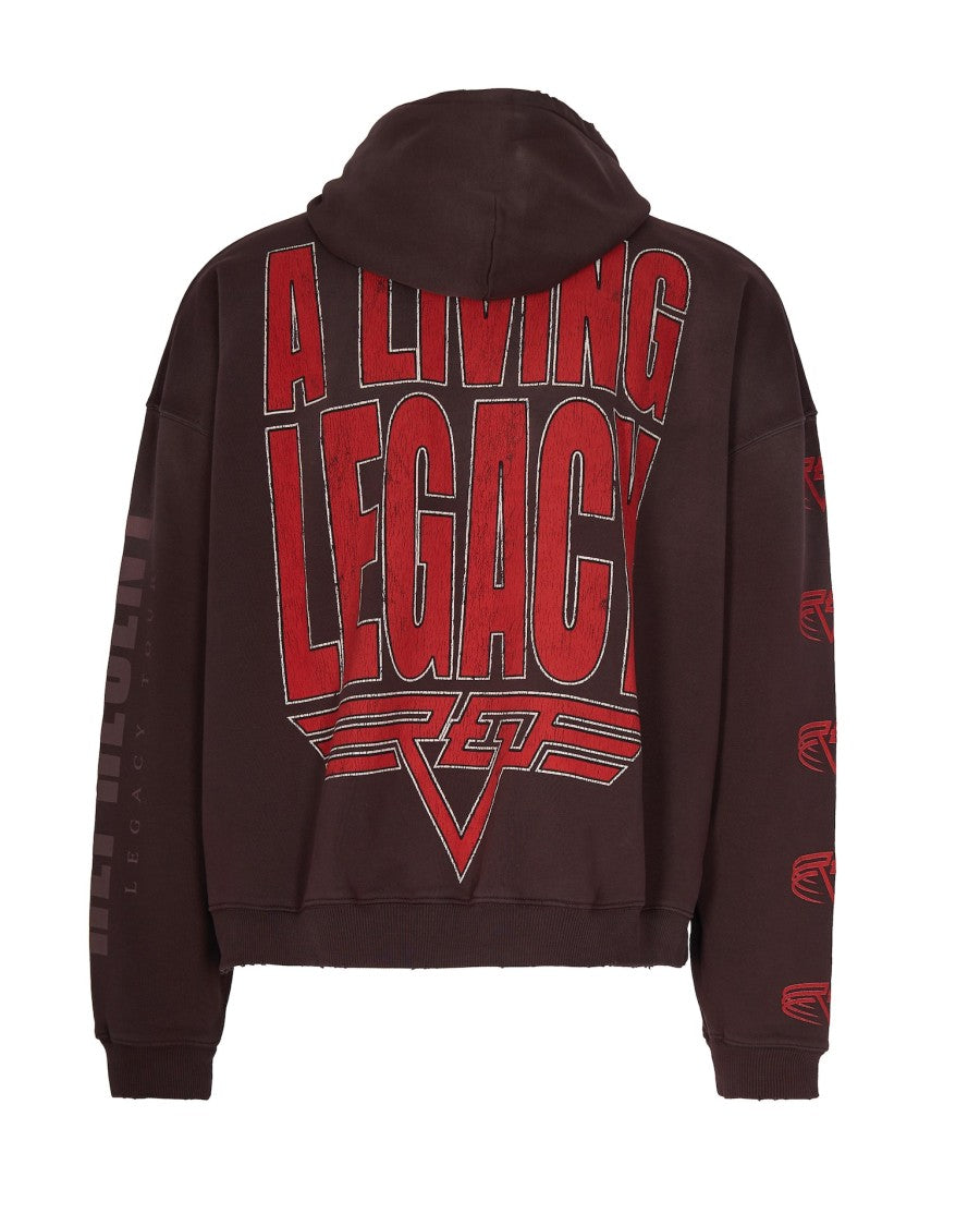 Represent Legacy Tour Hoodie With Multicolor Graphic Prints