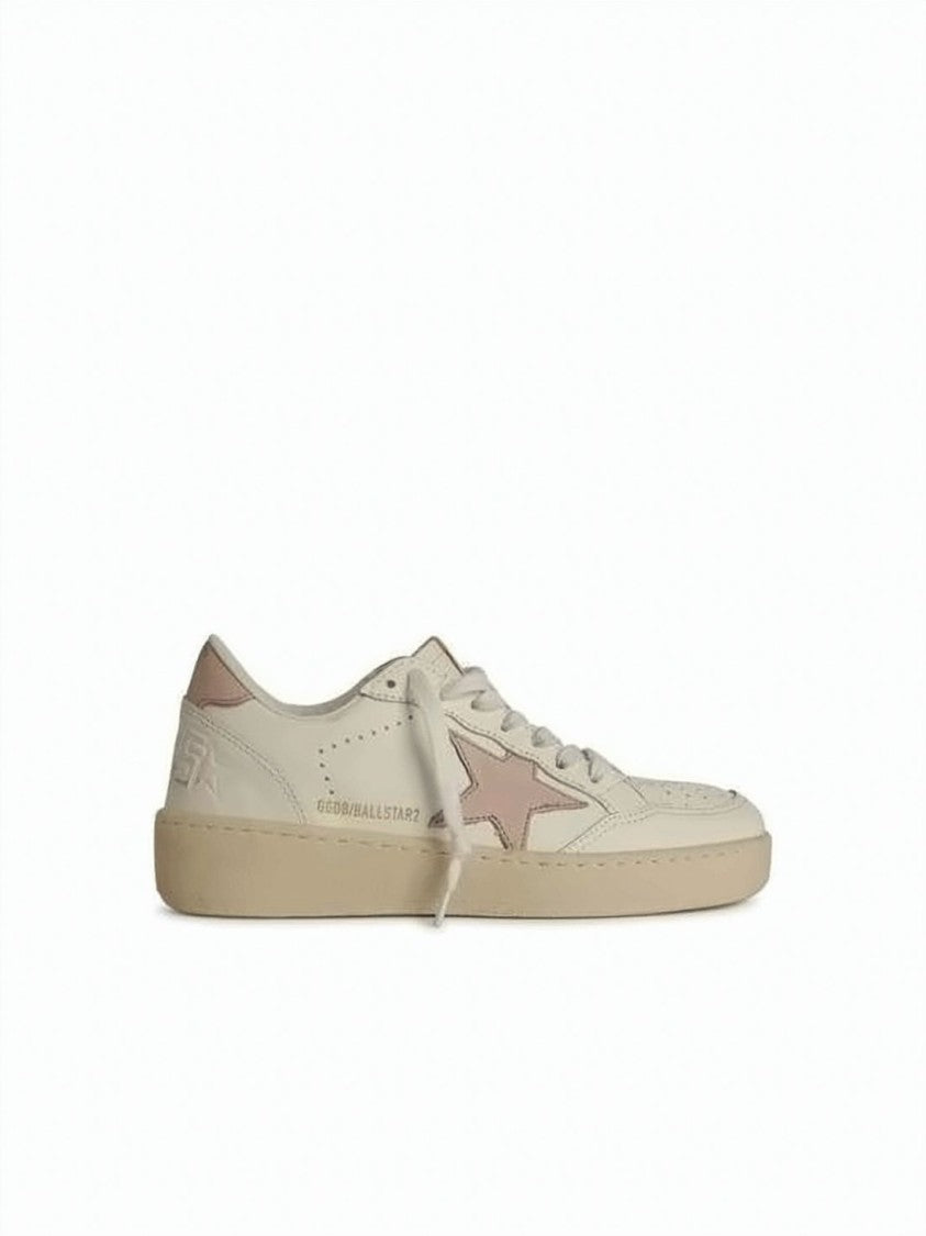 Golden Goose Low-Top Sneakers With Perforated Star Detail