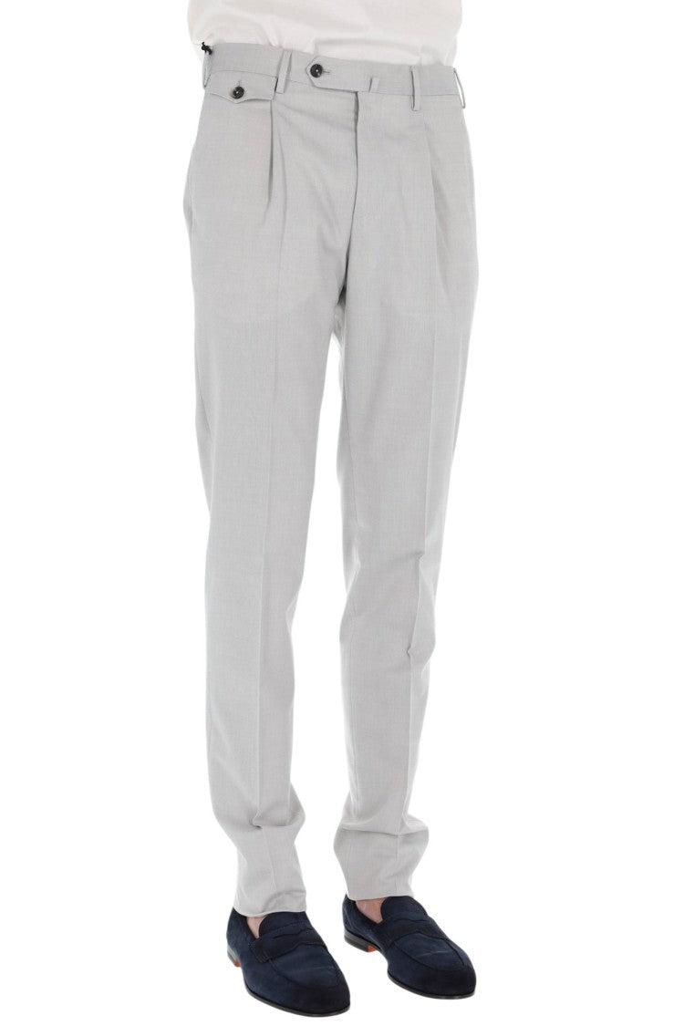 Pt Torino Gentleman Fit Wool-Viscose Formal Pants