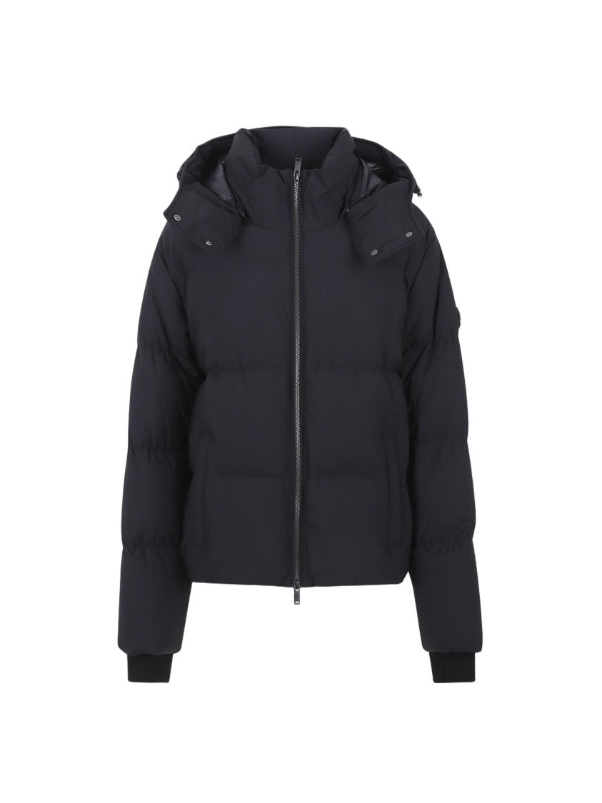 Moose Knuckles Puffer Jacket With Quilted Design