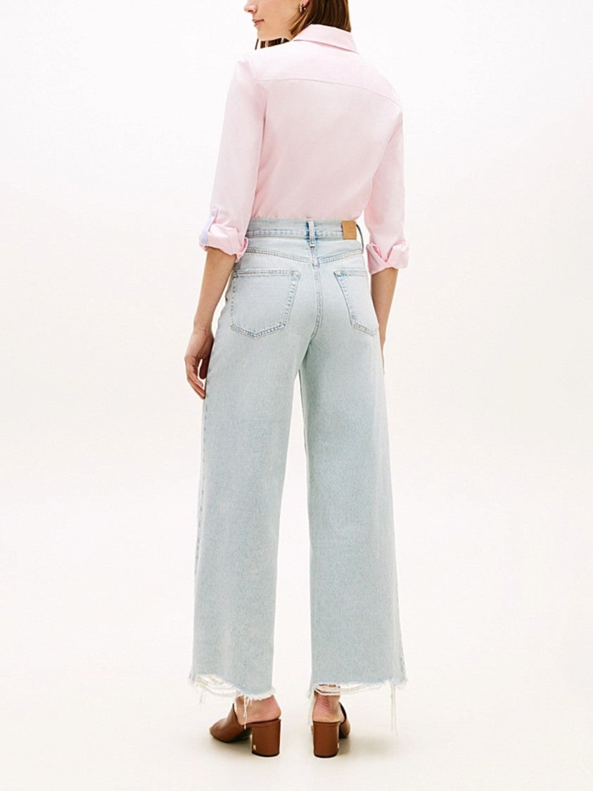 Tommy Hilfiger 70S Style Frayed Hems Jeans