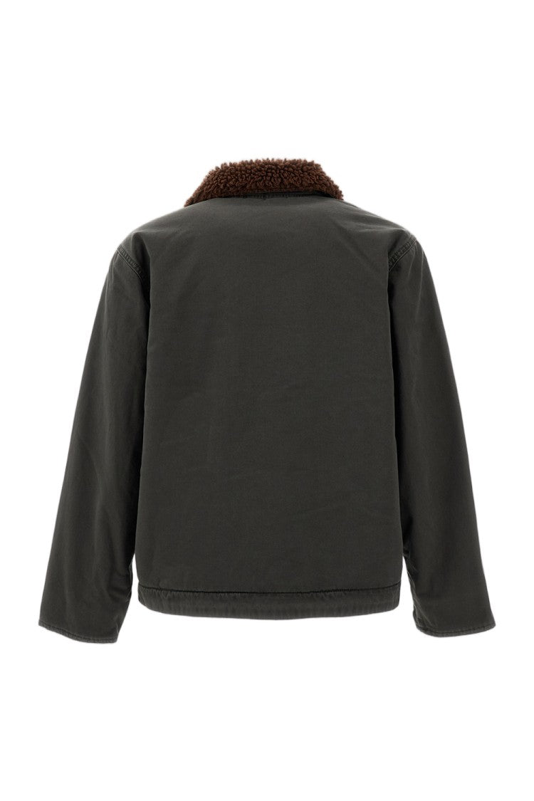 Levi's Green Deck Sherpa-Lined Cotton Jacket