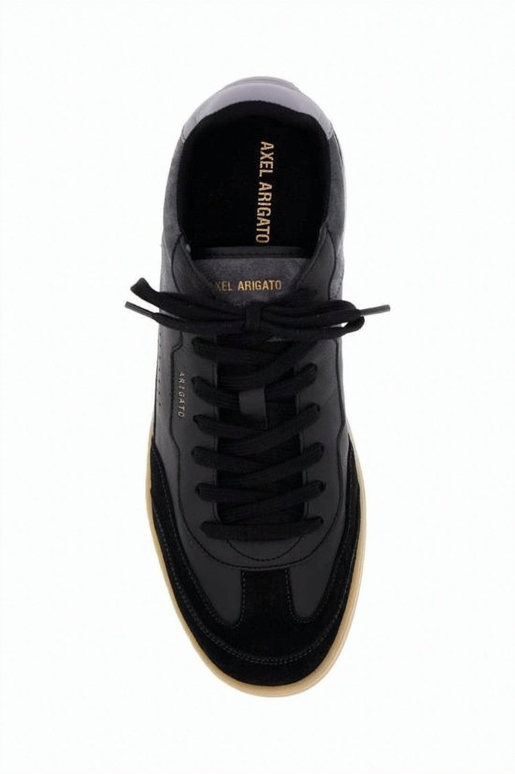 Axel Arigato Black/Muted Blue Leather And Suede Sneakers