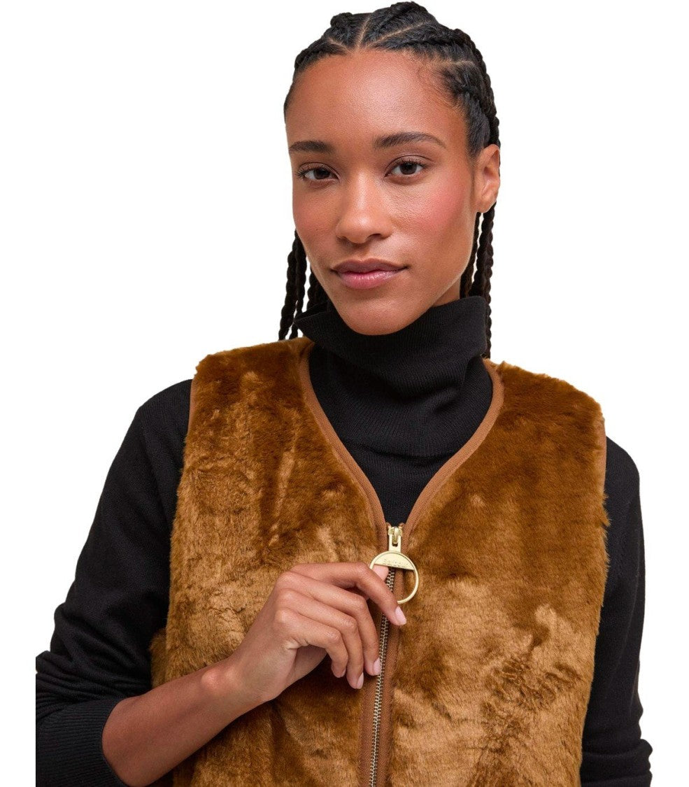 Barbour Karin Brown Vest