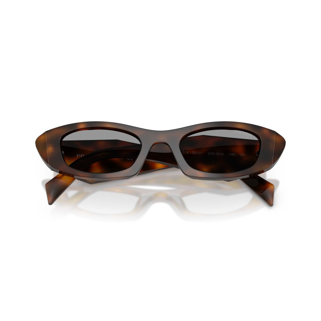 Prada 0Pr B16s Angular Cat-Eye Sunglasses