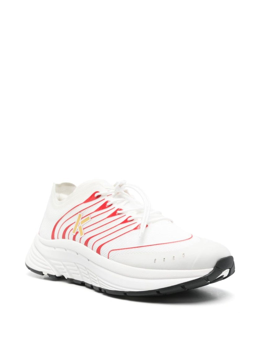 Kenzo Sole Sneakers With Front Toggle Fastening