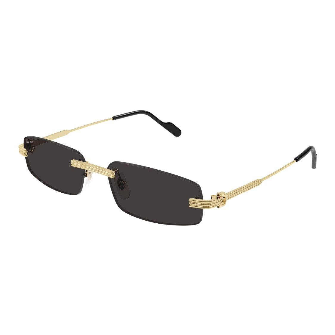 Cartier Ct0535s Rectangular Rimless Sunglasses