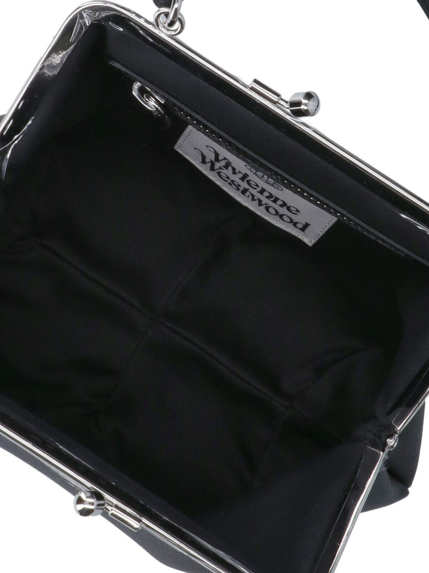 Vivienne Westwood Structured Handbag With Detachable Chain Strap