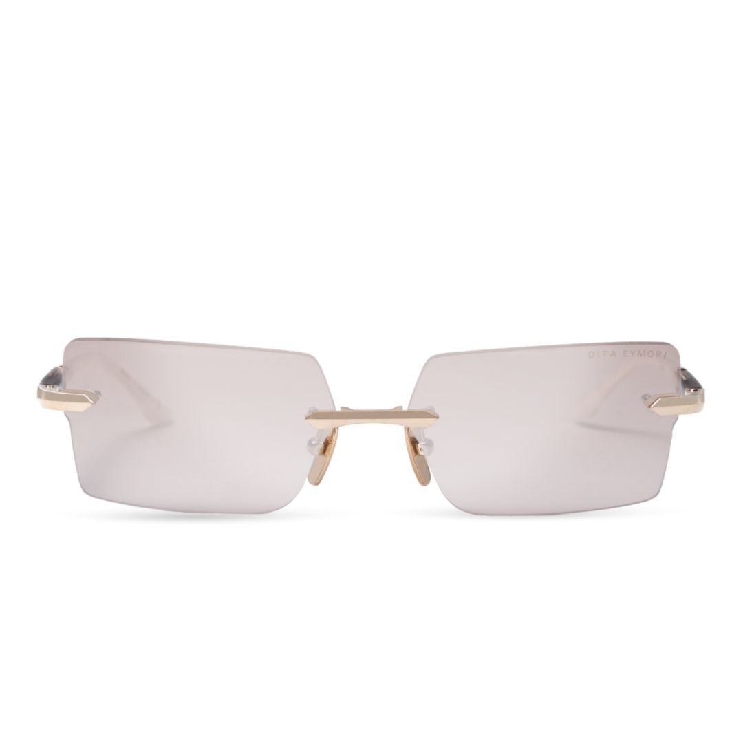 Dita Eymori Rimless Gradient Rectangular Sunglasses