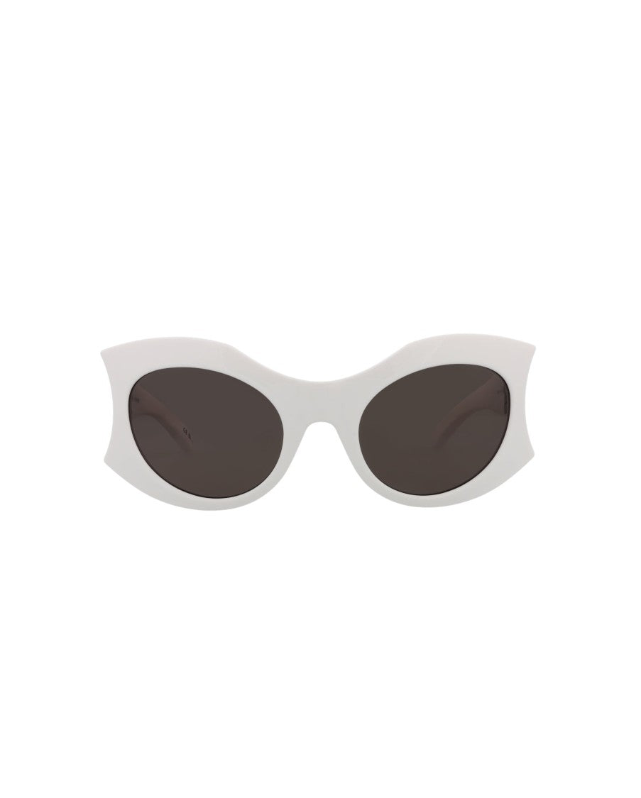 Balenciaga Cat Eye-Frame Bio Injection Sunglasses With Saddle Nose Bridge