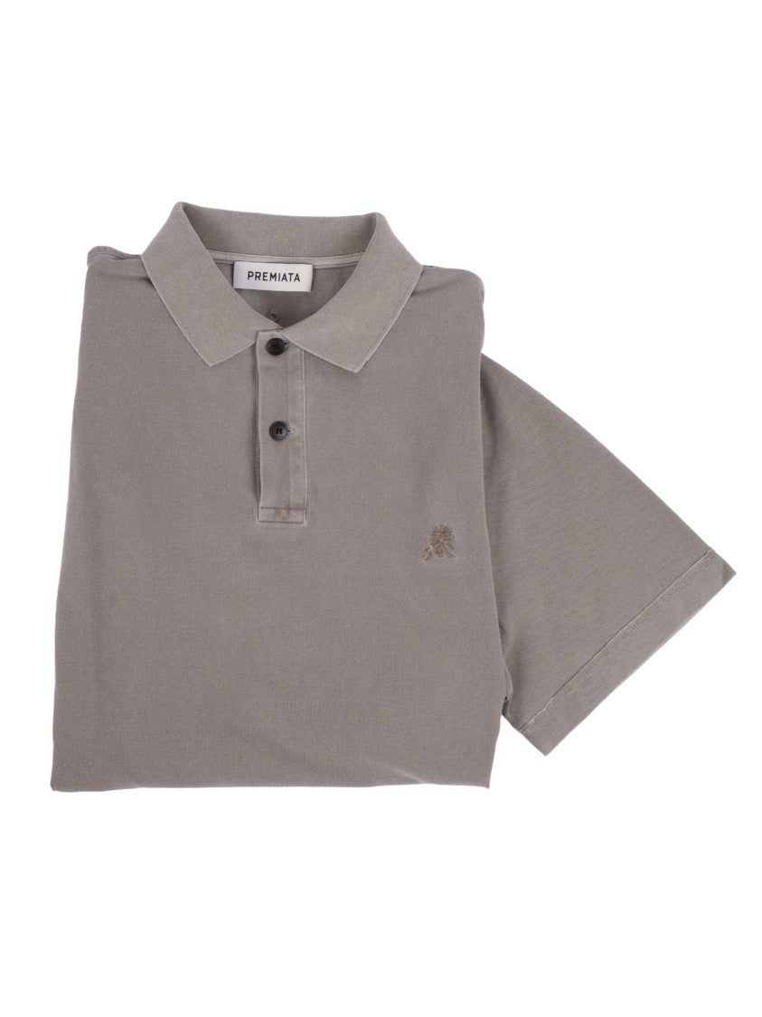 Premiata Green Jersey Dunito Polo Shirt