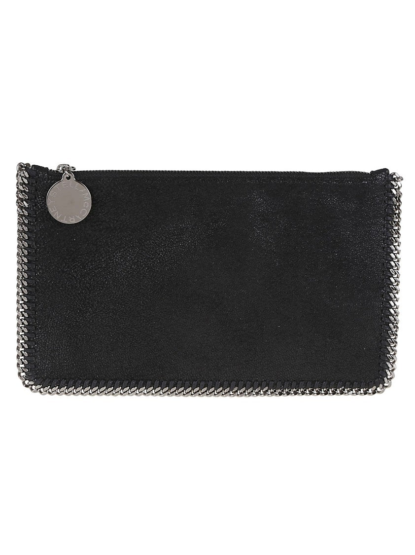 Stella Mccartney Textured Black Clutch