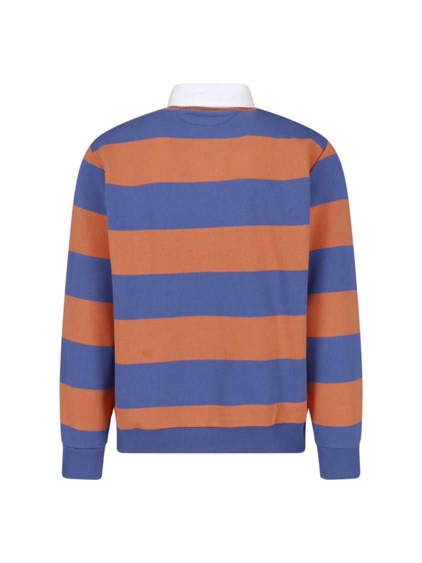 Polo Ralph Lauren Multicolor Striped Rugby Cotton Polo Shirt