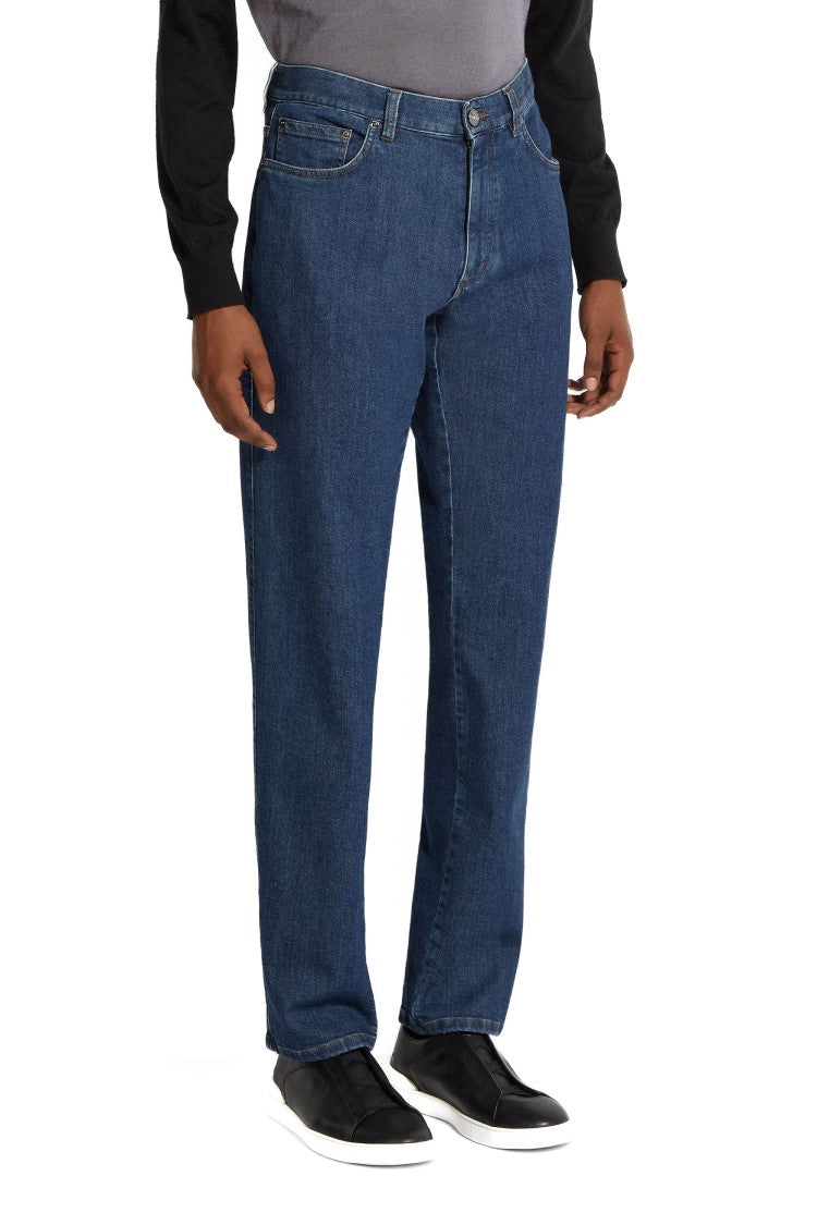 Zegna Roccia Stone Washed Jeans