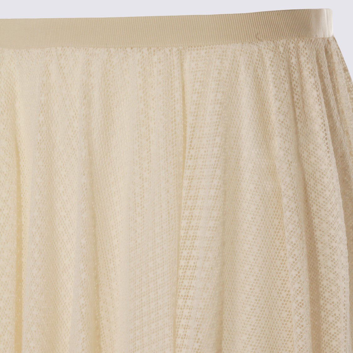 Fabiana Filippi Maxi Skirt With Lace Overlay