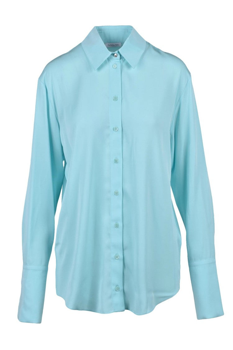 Patrizia Pepe Patrizia Pepe Sky Blue Shirt - Sky Blue