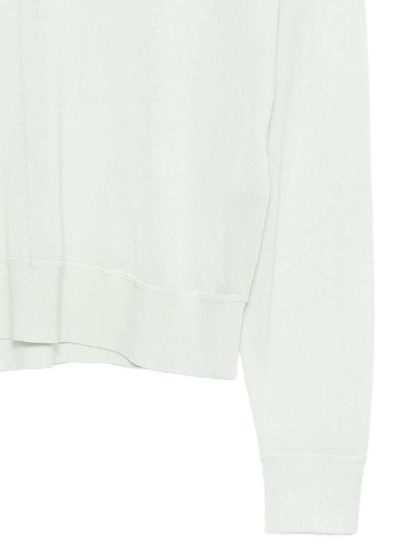 Seventy Sergio Tegon Chic Green Knit Sweater